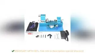 Universal Mini Metal Lathe Machine Motorized Metalworking DIY CNC Tool Woodworking for Education Mod