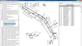 komatsu linkone parts software and  komatsu parts catalog