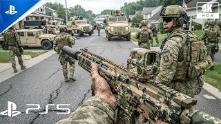U.S Marines Defend America from a Russian Attack | Immersive Call Of Duty Ultra Graphics 4K Gameplay