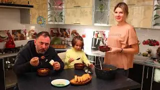 РЕЦЕПТ ГУСТОГО ГОВЯЖЬЕГО СУПА.