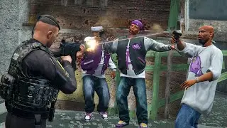 QUANDO A ROTA SOBE A FAVELA NÃO TEM IDEIA PRA TROCA no GTA 5