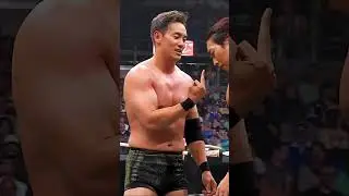 Напряженность между #KazuchikaOkada и #KonosukeTakeshita накаляется! #AEWWrestleDream