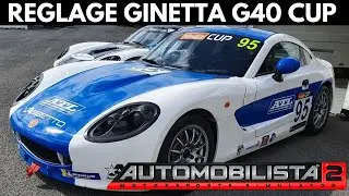 🏎️AMS2🏎️ R&eacute;glage GINETTA G40 Cup #automobilista2  #ams2