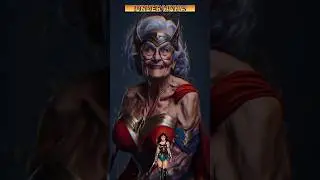when superheroes get old 🤩😱 #shorts #avengers #marvel #joker #spiderman