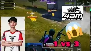 T2K sandesh 🇳🇵1vs3 4am 🇨🇳 | Crazy reaction by @officialscoutop