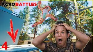 Cirque Du Soleil Trampoline Dunk Contest! (ACROBATTLES EP. 4)