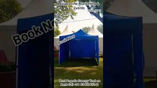 Best Pagoda Canopy Tent on Rent | Elegant Tent Rental for Events, Exhibitions, Parties & Functions