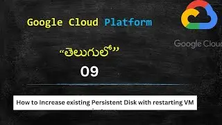 How to Increase existing Persistent Disk with restarting VM instance
