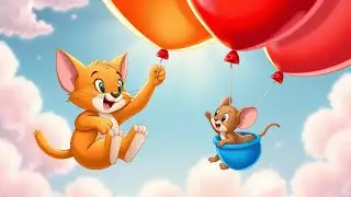 Tom & Jerry &ndash; The Floating Balloon Adventure 🎈 | Kids Story | Cartoon Bedtime Story