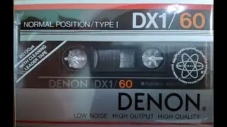 Тест и запись Denon DX/1 60