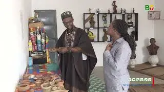 Art : l’atelier de Boladji Parfait Koukoui