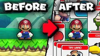 My viewers filled Mario Maker with images. It got out of control FAST.