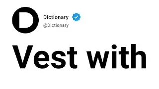 Vest with Meaning In English