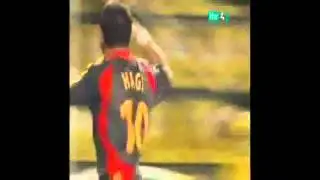 Hagi's Goal vs Monaco on English TV ITV 480p