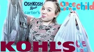 Toddler & Baby Spring/Summer Clothing Haul! *Once Upon A Child, Kohls & Carters!*