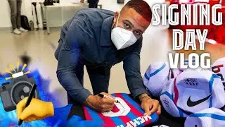 SIGNING DAY | FC Barcelona VLOG