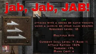 D2R Skills & Abilities - Jab (Amazon Javelin & Spear Tree)