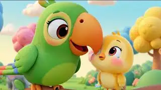 A Parrot's Jungle Story 🦜😊 | Fun Animated Story for Kids | YouuKids