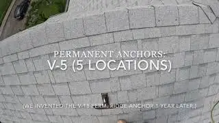 PERMANENT ROOF ANCHORS FOR MAINTENANCE