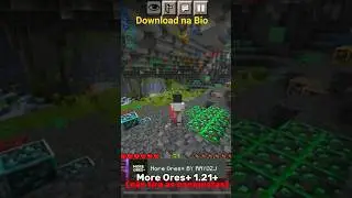 Essenciais + More Ores sem tiras as conquistas! Download na bio. 🚀🚀🚀   #minecraft #texturas #addon