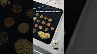Color Laser Marking Machine for Gold #shorts #jewellery #color #lasermarking
