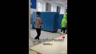 Referee Halloween costume. Hockey funny memes #hockey #meme #shorts