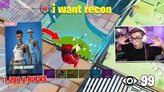 I got 100 FANS to Scrim for the *NEW* RECON EXPERT Skin...