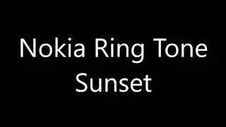 Nokia ringtone - Sunset