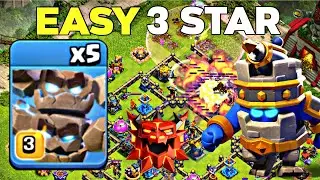 TH18 BROKEN META EXPOSED! Warden Fireball Meteor Golem SMASH = EASY 3 Stars Legends 2025!
