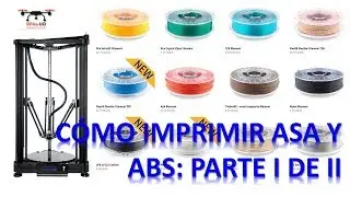 Como imprimir plásticos de cama caliente ABS y ASA  Parte I