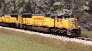 Overland Models UP SD70M's #4635, #4636 & #4639 w/ LokSound