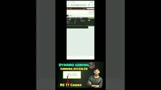 DYNAMO GAMING YOUTUBE MONTHLY INCOME REVEALED😱 #SHORTS #YOUTUBE #DYNAMO GAMING