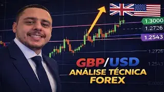 GBPUSD | An&aacute;lise t&eacute;cnica Forex - explodiu como prevemos! Operando o pullback e proje&ccedil;&atilde;o Fib