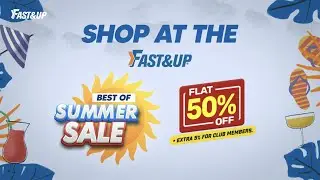 Летняя распродажа Fast&Up уже началась! Чистое питание для активного лета