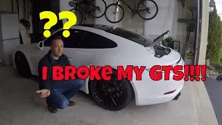I Broke My Porsche 991 GTS!!!!  Porsche PADM Active Dynamic Mount Fail
