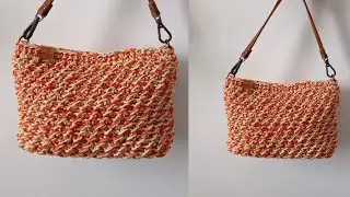 Bolsa de Croch&ecirc; Estruturada com Fio Cru Especial e Afeto | Tutorial Passo a Passo por Sandra Brum