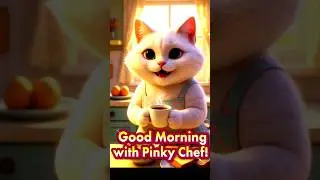 Good Morning with Pinky Chef ☀️🍳💖 | A Cozy Breakfast Story