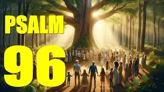 Psalm 96 Reading:  Sing to O Lord, All the Earth (With words - KJV)