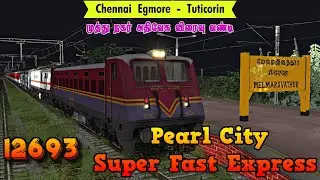 Wap4 rescue Loco failed Pearl City super fast express | Railworks 3 | TS 2022 | NTG GAMING