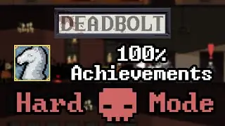 DEADBOLT Hard Mode | Conquest (All Achievements) (Stream Highlights)