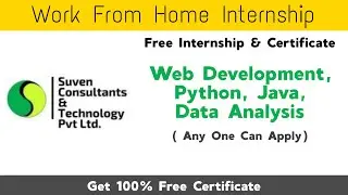 Work From Home Internship | Web development,Python | Free Internship Certificate | Bharat IT Connect