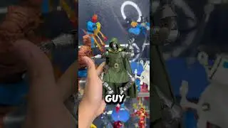 Upgrading my mezco Dr. Doom figure! Check out one12props IG/TikTok! #drdoom #fantasticfour #figures