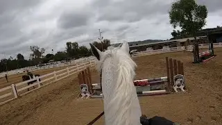 First Fall of 2025 ft. A Scary Rake-GoPro Horseback Riding