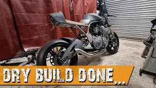 Dry Build Done... - Suzuki Bandit Cafe Racer - GIXIT Project Part 71