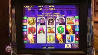 🔥 $45 Max Bet Classic Aristocrat Slots 🔥 Flames of Olympus & Texas Tea Jackpot Wins!