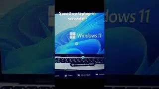 Speed up laptop in seconds!!!!