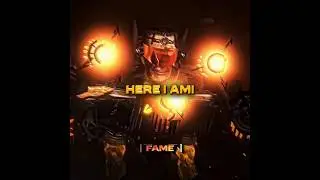 HERE I AM! (DE∆TH!💀) - G-TITAN Comeback Edit 🗿🔥💯 || (4k 60 FPS Quality Edit 🔥) ||