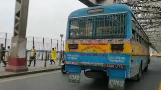 City of Joy .... Kolkata..... crossing Howrah bridge.