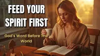 This Morning, Feed Your Mind And Spirit With God's Word First | A Blessed Morning Prayer