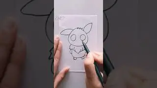 Cute drawing 🥰 #shorts #kawaii #drawing #cute #pokemon